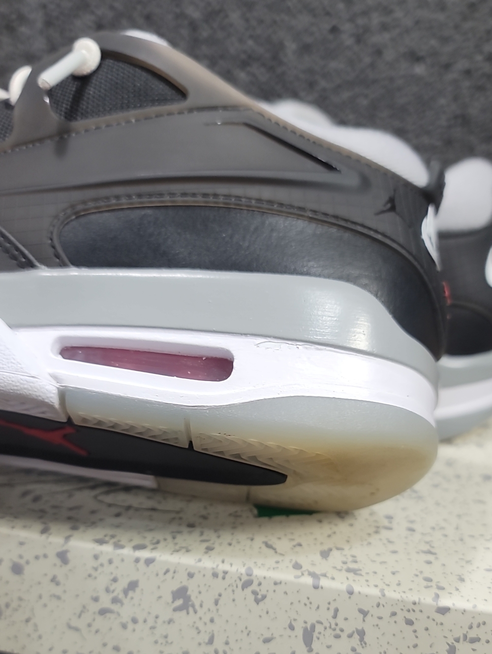 Nike Air Jordan 4 RM Premium "Black Mettalic" Like New Mens 9 Fast Shipping - Picture 10 of 11
